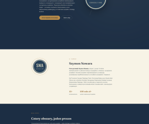 SWA Consulting Szymon Nowara