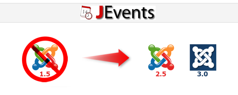 Migracja JEvents z Joomla! 1.5 na 2.5 lub 3.0 – metodą ręczną